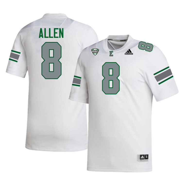 Markus Allen Eastern Michigan Jersey,Eastern Michigan University Eagles Football Jersey-White